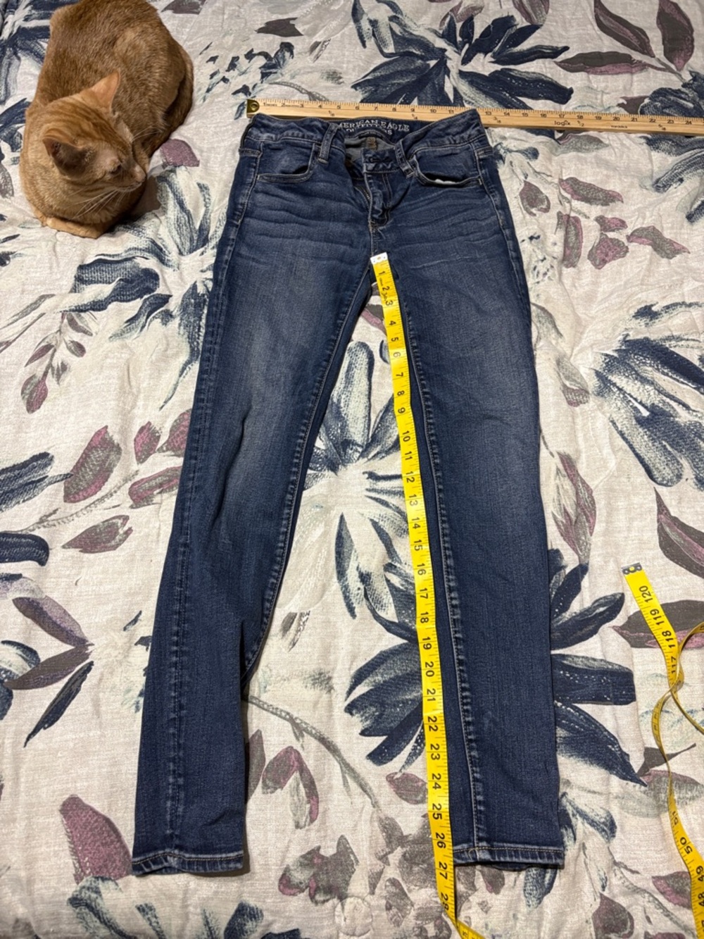 American Eagle Outfitters Indigo Wash Skinny Jeans